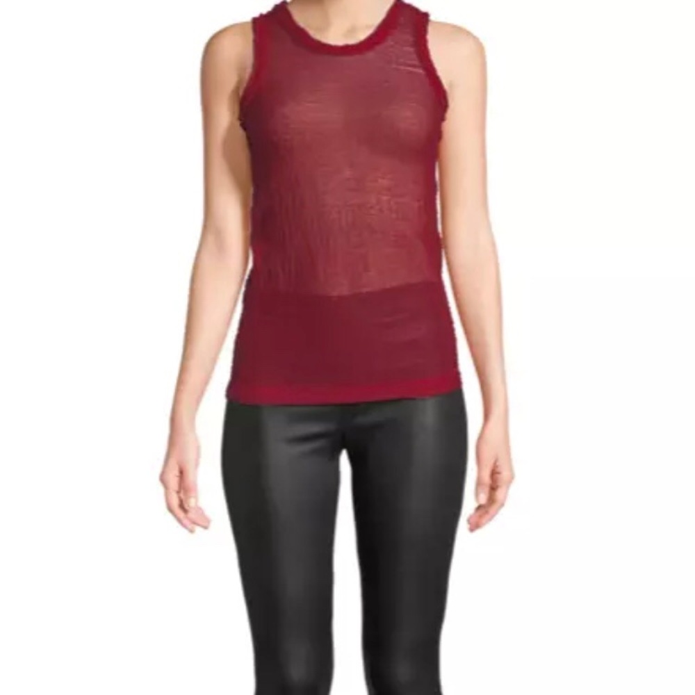 Helmut Lang sheer top size small